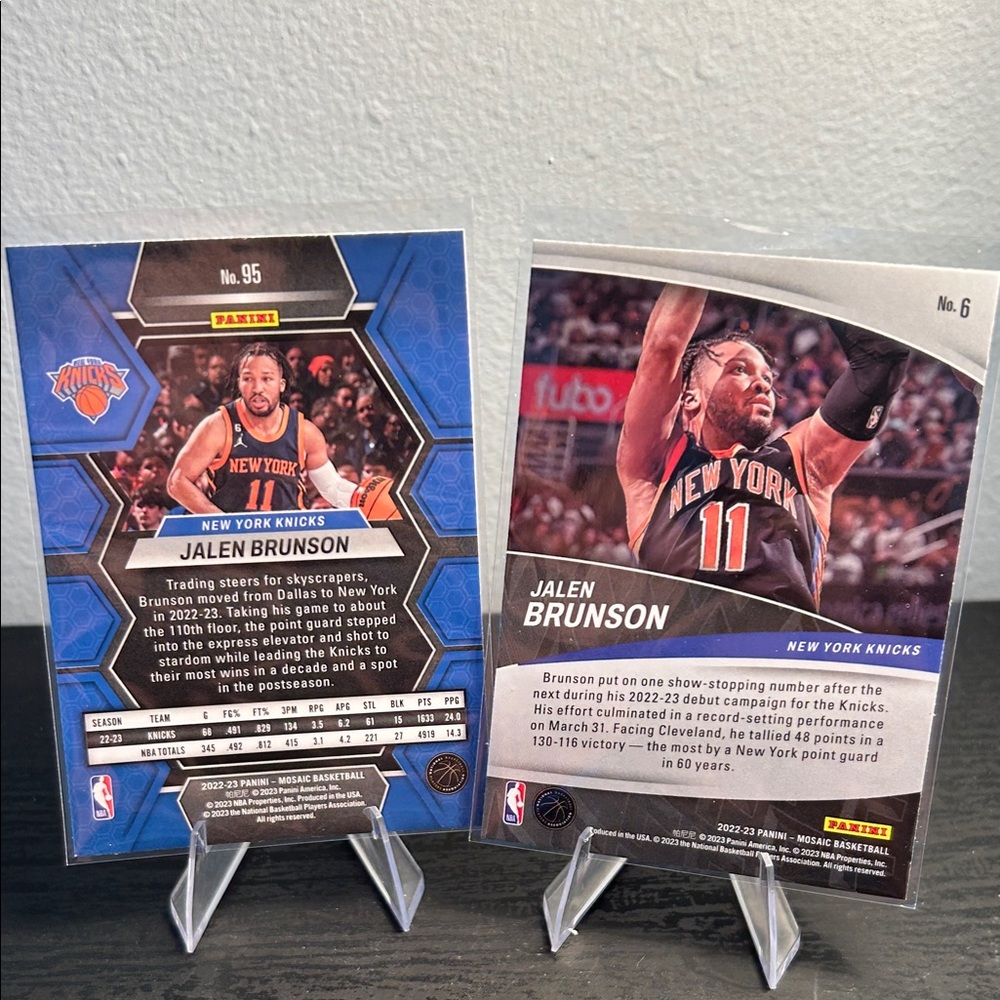 Jalen Brunson New York Knicks NBA Mosaic Elevate - Picture 2 of 2
